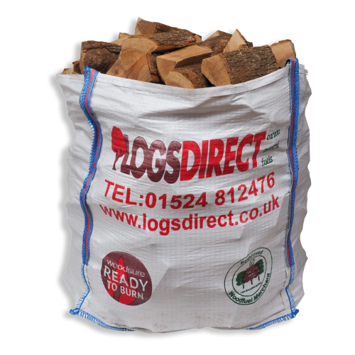 Kiln Dried Hardwood Log Dumpy Bag  - Standard Length