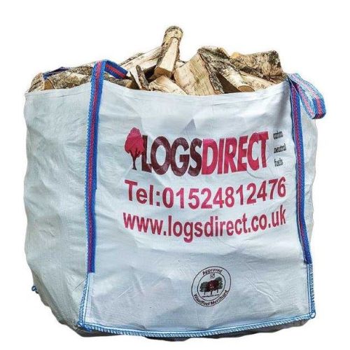 Kiln Dried Hardwood Dumpy Bag - Silver Birch 