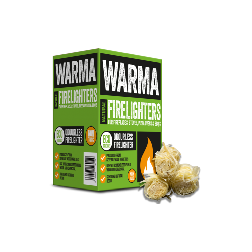 Wood Wool Eco Firelighters - 1 box