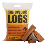 logs in net bags