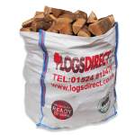 Kiln Dried Dumpy Bag Hardwood Logs - Ash