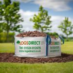 Bark mulch bark chippings