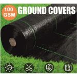Heavy Duty Weed Control Ground Cover Membrane - 2m x 50m