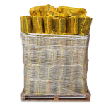 Kiln Dried Hardwood Standard Nets 80 on a pallet