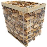 Kiln Dried Hardwood MEDIUM crate-25cm-Ash