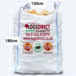 Super Mammoth XXXL Bag -  Small Stove Firewood