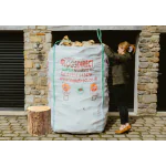 Super mammoth XXXL bag - kiln dried hardwood logs+ FREE Chopping Block worth £26.50