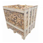 Kiln Dried Hardwood Large Crate - Alder - 20cm Small Stove 