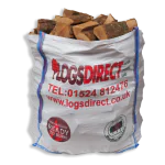 Kiln Dried Hardwood Log Dumpy Bag  - Standard Length