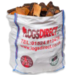 Kiln Dried Hardwood Dumpy Bag  - Small Stove Firewood